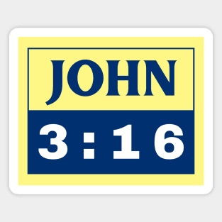 Bible Verse John 3:16 | Christian Magnet